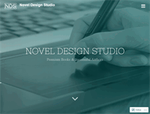 Tablet Screenshot of noveldesignstudio.com